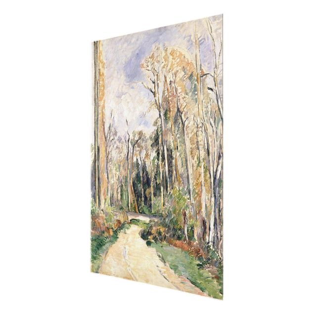 Billeder træer Paul Cézanne - Path at the Entrance to the Forest