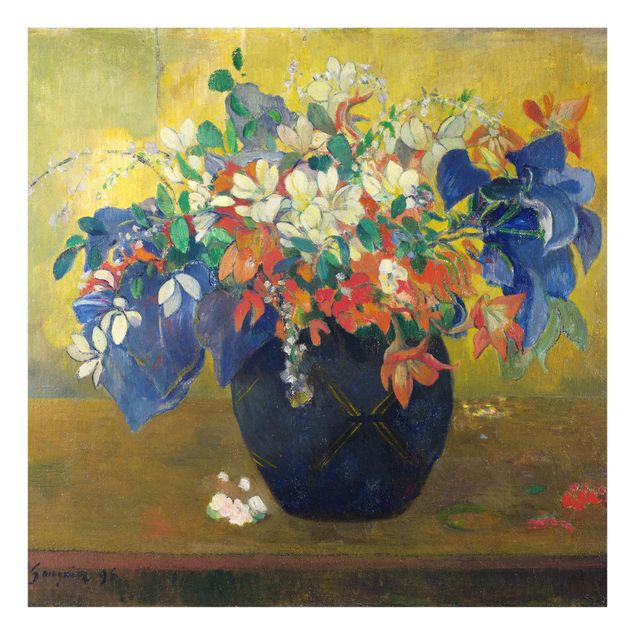 Billeder blomster Paul Gauguin - Flowers in a Vase