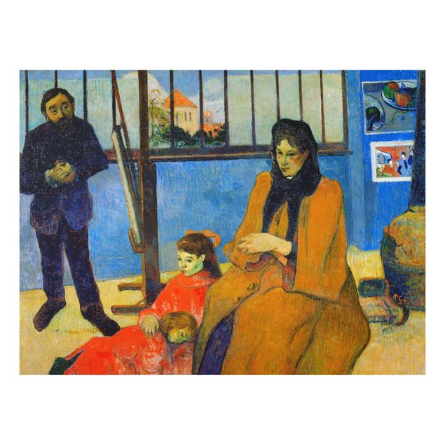 Billeder kunsttryk Paul Gauguin - The Schuffenecker Family