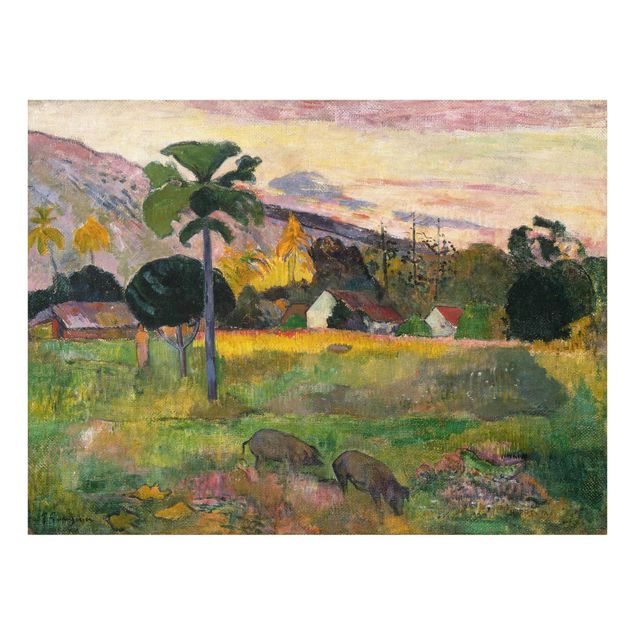 Billeder landskaber Paul Gauguin - Haere Mai (Come Here)