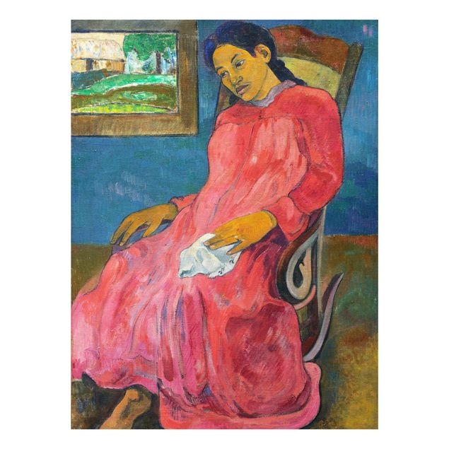 Billeder portræt Paul Gauguin - Faaturuma (Melancholic)