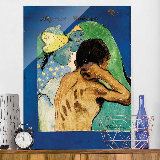 Kunst stilarter impressionisme Paul Gauguin - Nègreries Martinique