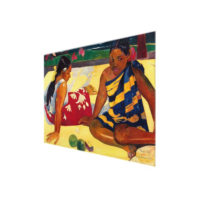 Billeder moderne Paul Gauguin - Parau Api (Two Women Of Tahiti)