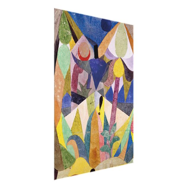 Billeder landskaber Paul Klee - Mild tropical Landscape