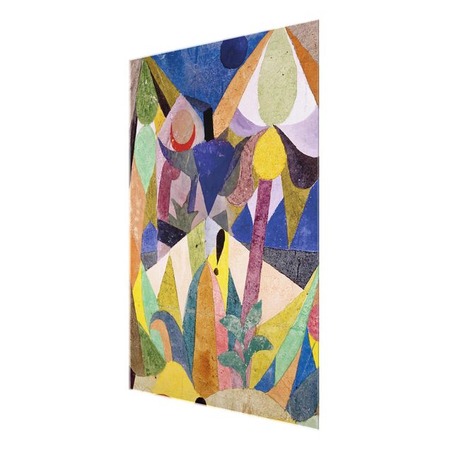 Billeder kunsttryk Paul Klee - Mild tropical Landscape