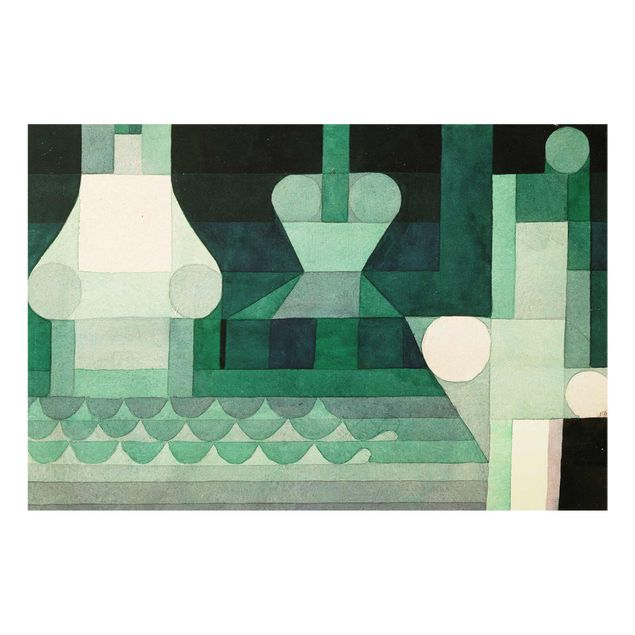 Billeder abstrakt Paul Klee - Locks