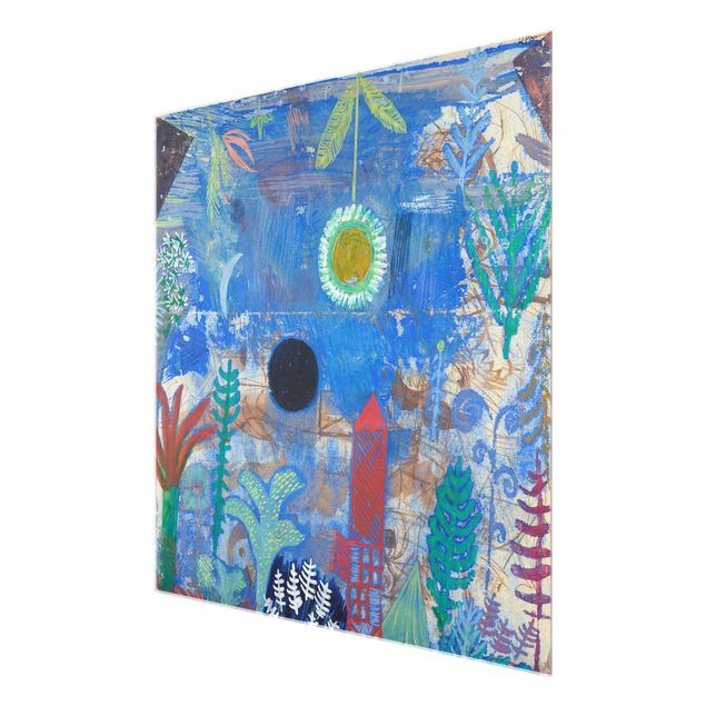 Billeder blå Paul Klee - Sunken Landscape