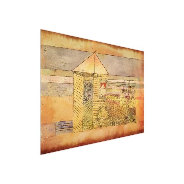 Billeder kunsttryk Paul Klee - Wonderful Landing, Or '112!'