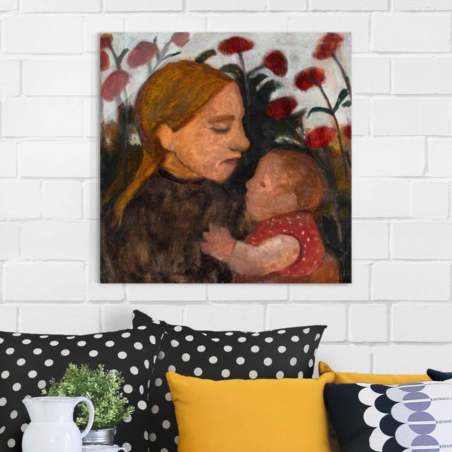Kunst stilarter ekspressionisme Paula Modersohn-Becker - Girl with Child