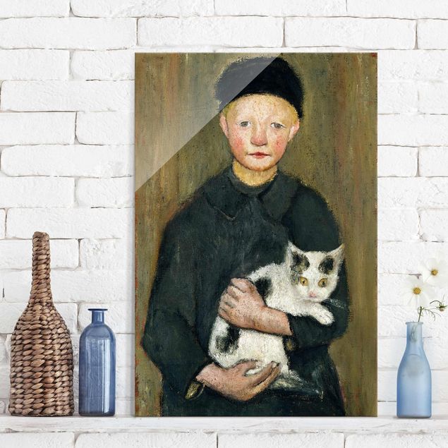 Kunst stilarter ekspressionisme Paula Modersohn-Becker - Boy with Cat