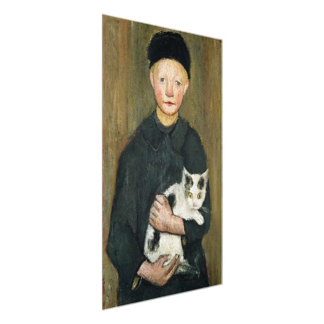 Kunst stilarter Paula Modersohn-Becker - Boy with Cat