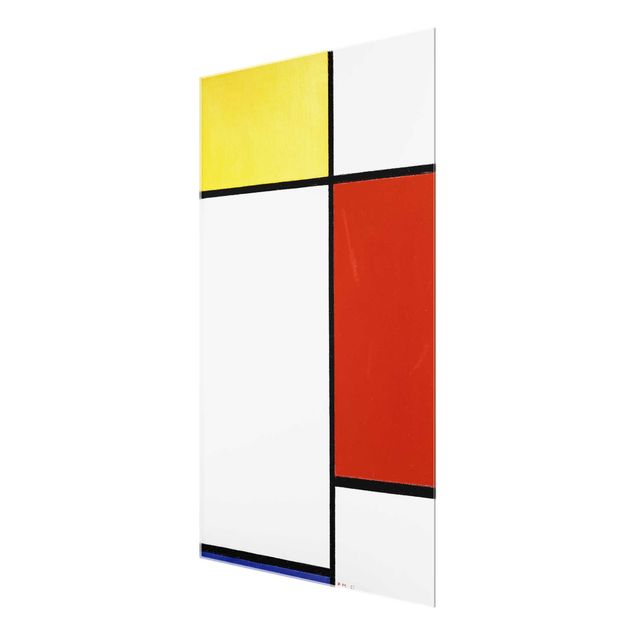 Billeder abstrakt Piet Mondrian - Composition I