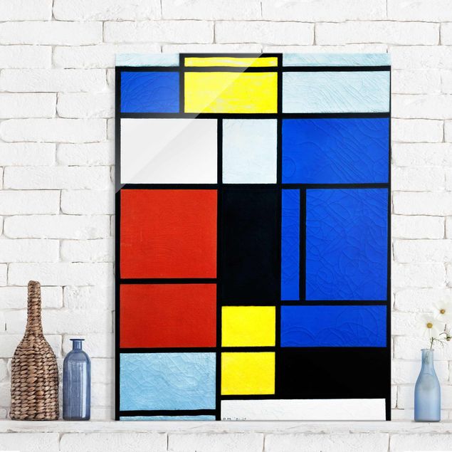 køkken dekorationer Piet Mondrian - Tableau No. 1