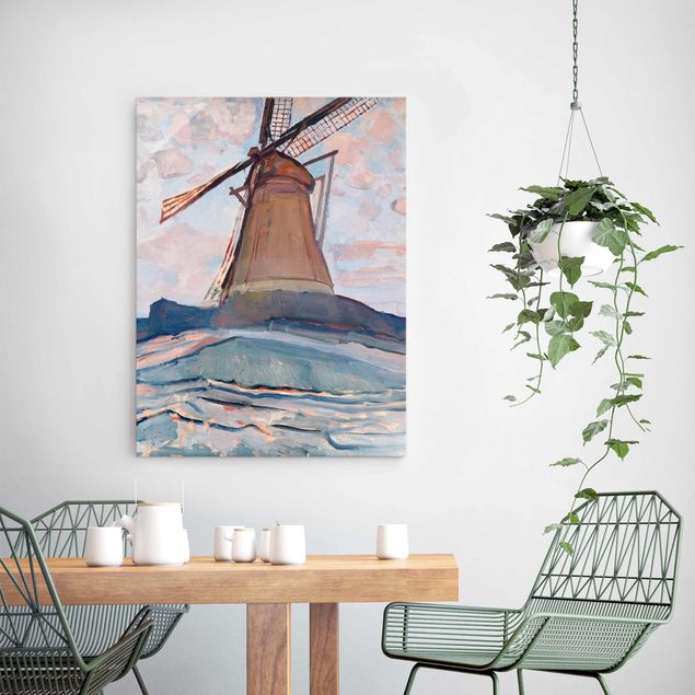 Kunst stilarter Piet Mondrian - Windmill