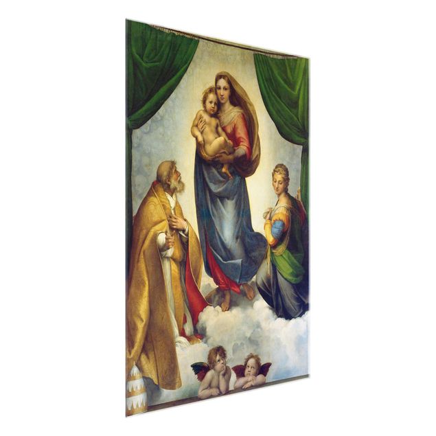 Billeder kunsttryk Raffael - The Sistine Madonna
