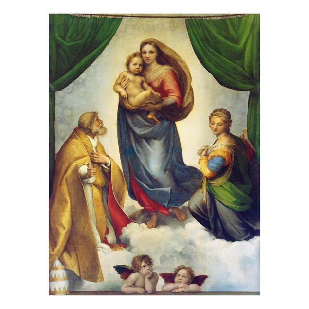 Billeder portræt Raffael - The Sistine Madonna