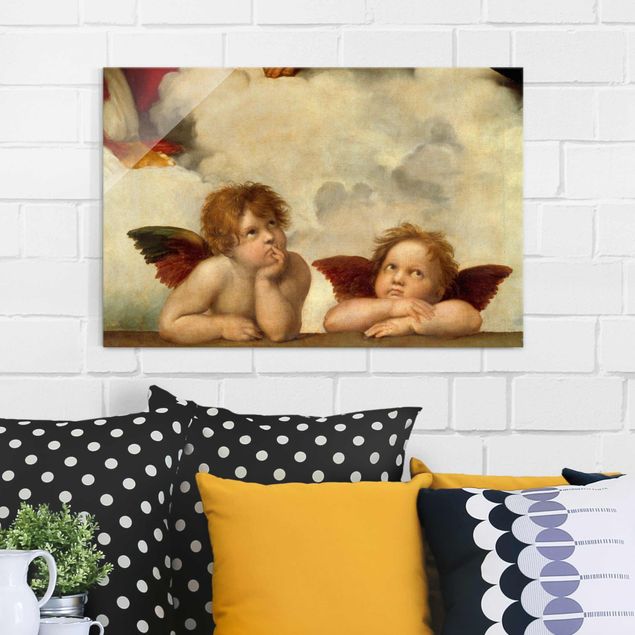Kunst stilarter ekspressionisme Raffael - Two Angels. Detail from The Sistine Madonna