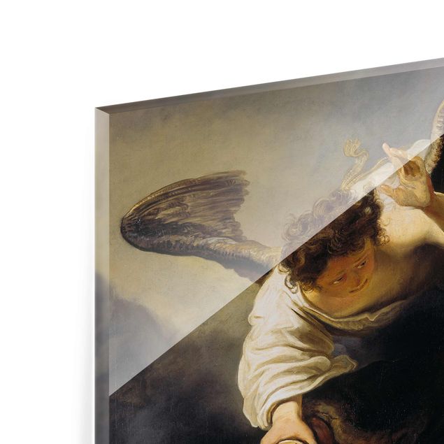 Billeder moderne Rembrandt van Rijn - The Angel prevents the Sacrifice of Isaac