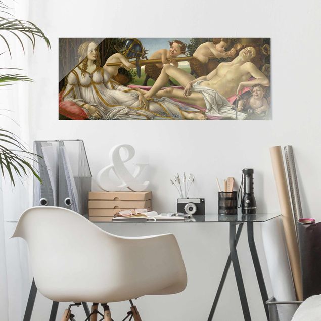 Billeder kunsttryk Sandro Botticelli - Venus And Mars