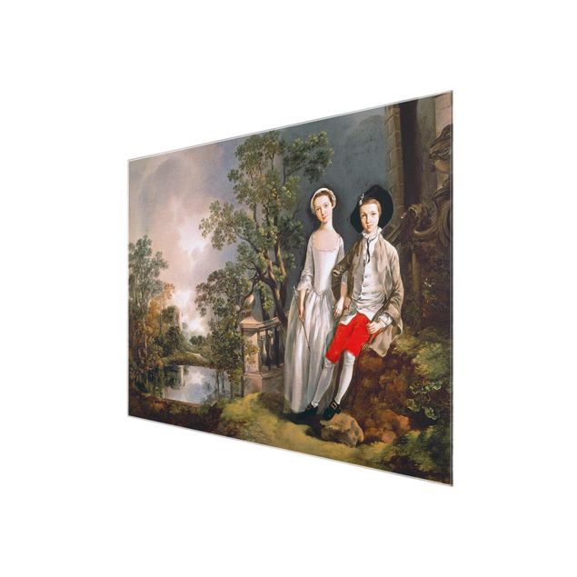 Billeder moderne Thomas Gainsborough - Portrait Of Heneage Lloyd And His Sister