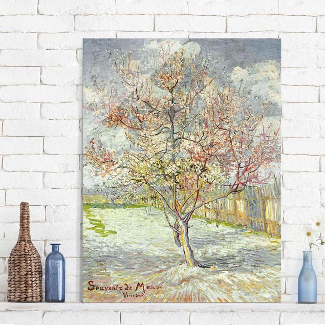 køkken dekorationer Vincent van Gogh - Flowering Peach Trees