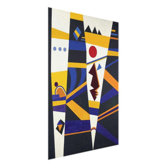 Glasbilleder abstrakt Wassily Kandinsky - Binding