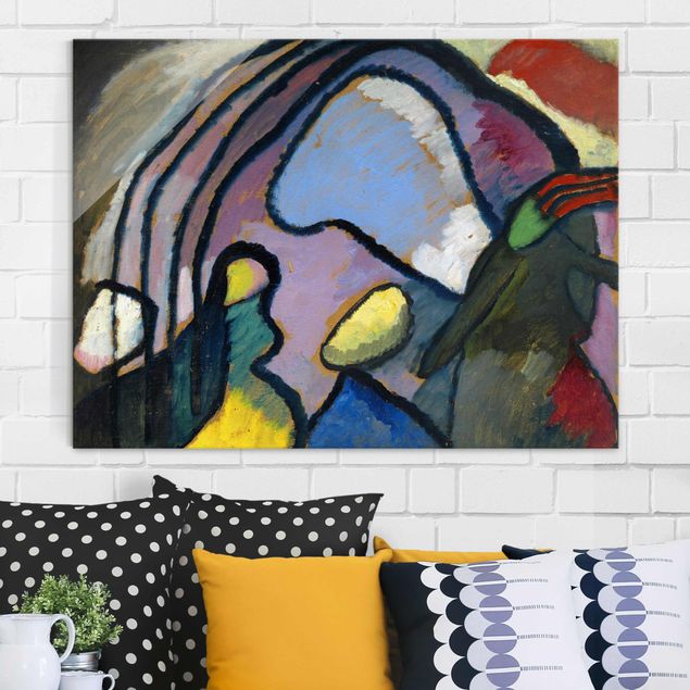 Kunst stilarter ekspressionisme Wassily Kandinsky - Study For Improvisation 10