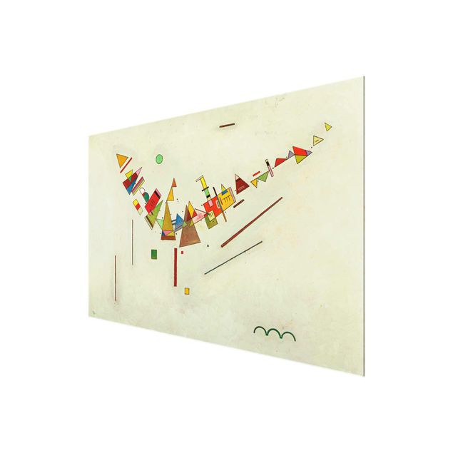 Billeder abstrakt Wassily Kandinsky - Angular Swing