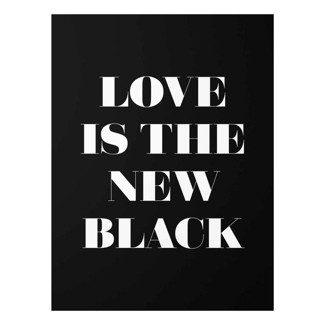 Billeder sort Love Is The New Black