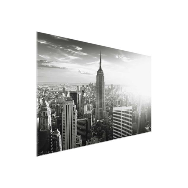 Glasbilleder arkitektur og skyline Manhattan Skyline