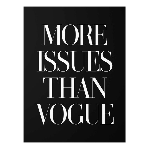 Billeder sort More Issues Than Vogue