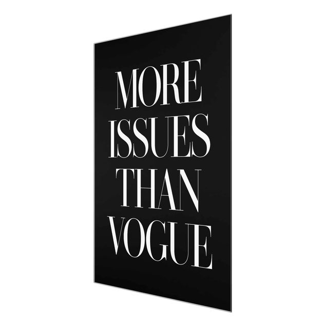 Billeder sort og hvid More Issues Than Vogue