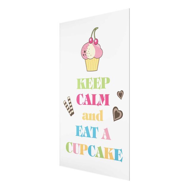 Billeder moderne Keep Calm And Eat A Cupcake Bunt
