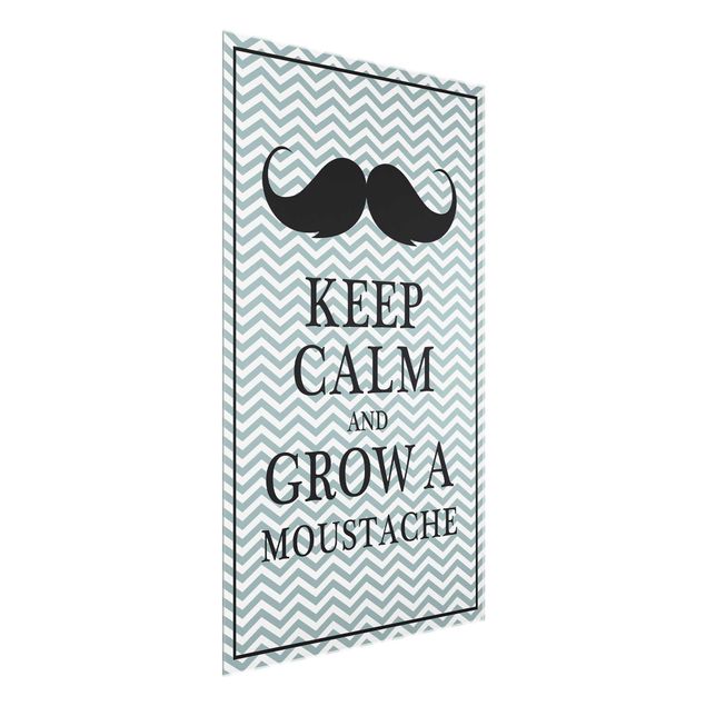Billeder moderne Keep Calm and Grow a Moustache