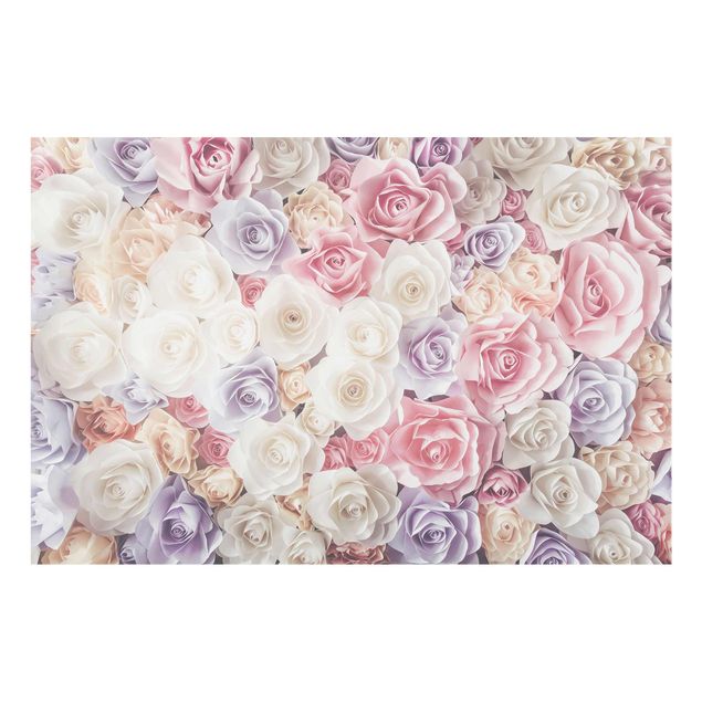 Billeder blomster Pastel Paper Art Roses