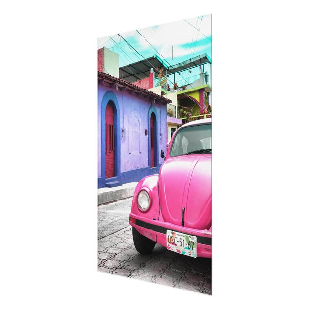 Billeder biler Pink VW Beetle