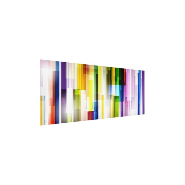 Billeder abstrakt Rainbow Cubes