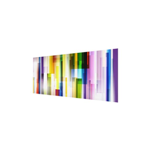Glas magnettavla Rainbow Cubes
