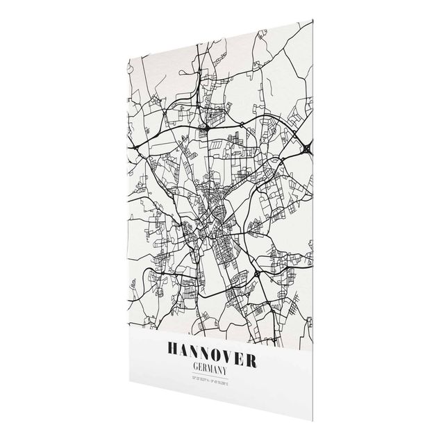 Billeder Hannover City Map - Classic