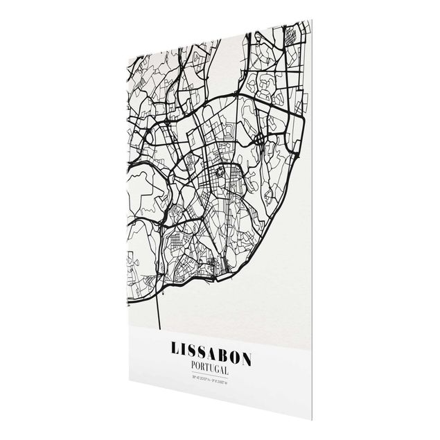 Billeder Lisbon City Map - Classic