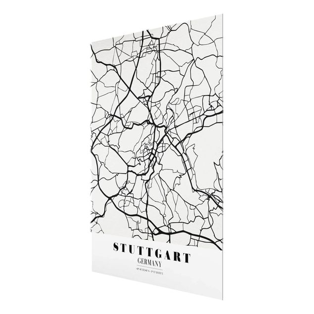 Billeder Stuttgart City Map - Classic