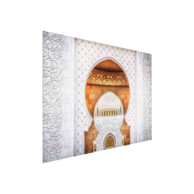 Glasbilleder spirituelt Gate To The Mosque