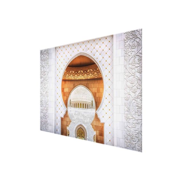 Glas magnettavla Gate To The Mosque