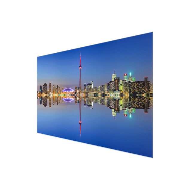Billeder Toronto City Skyline Before Lake Ontario