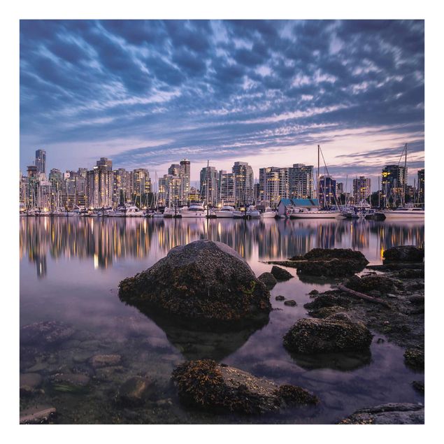 Billeder moderne Vancouver At Sunset
