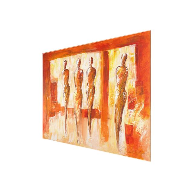 Billeder Petra Schüßler - Four Figures In Orange