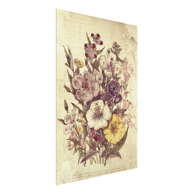 Billeder blomster Vintage Letter Bouquet