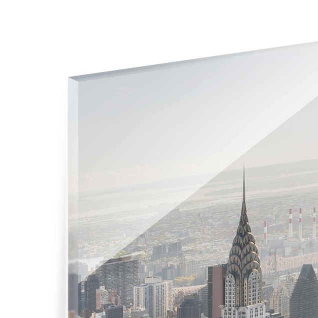 Billeder grå From the Empire State Building Upper Manhattan NY