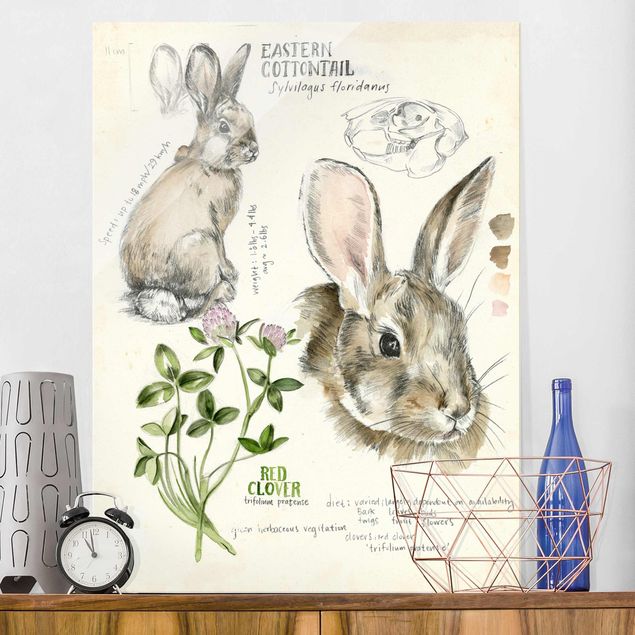 køkken dekorationer Wilderness Journal - Rabbit