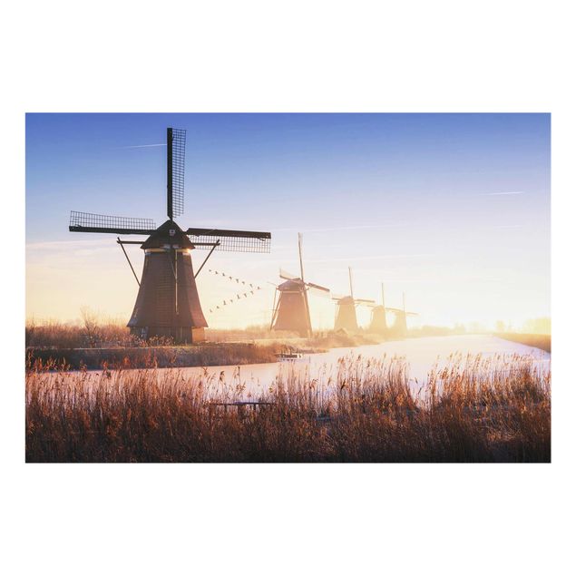 Billeder Windmills Of Kinderdijk